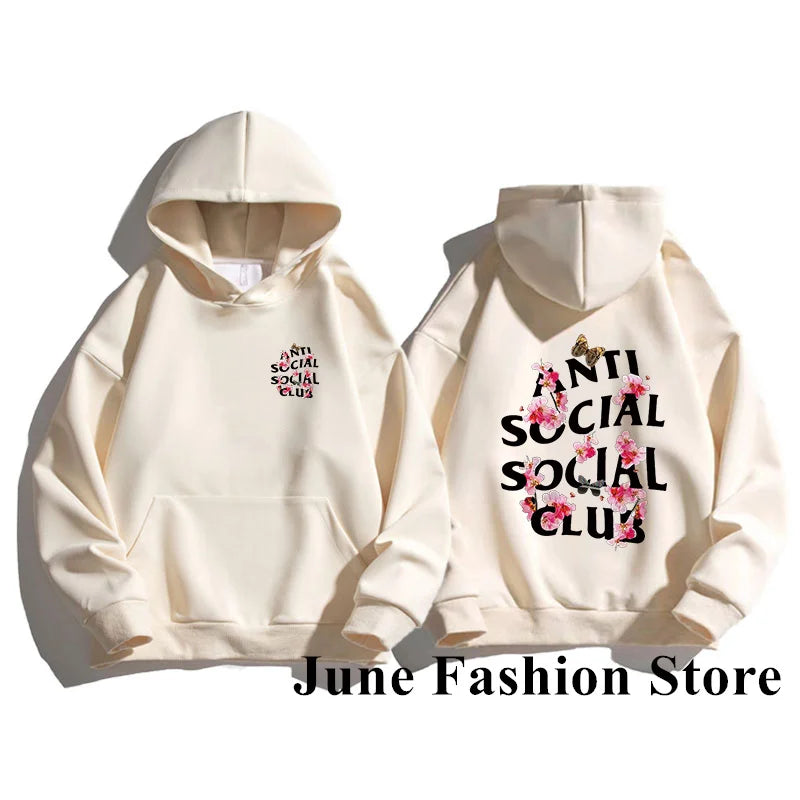 Women's and men's Floral Print Hoodies