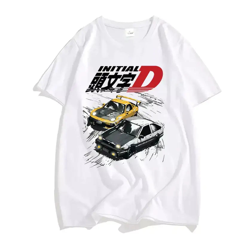 AE86 x RX-7 FD | Initial D Anime T-Shirt