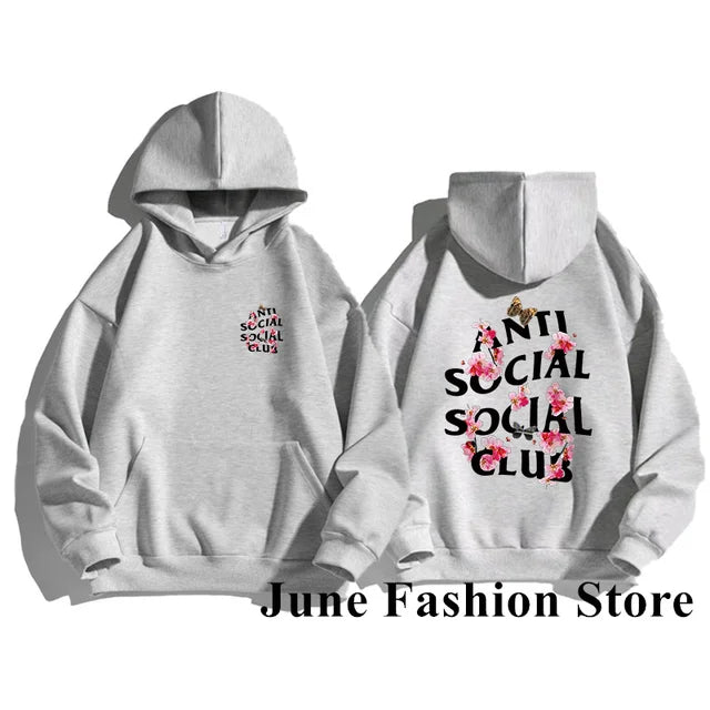 Women's and men's Floral Print Hoodies