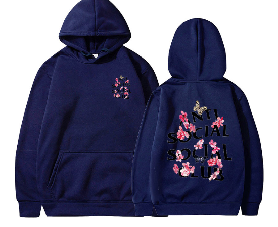 Women's and men's Floral Print Hoodies