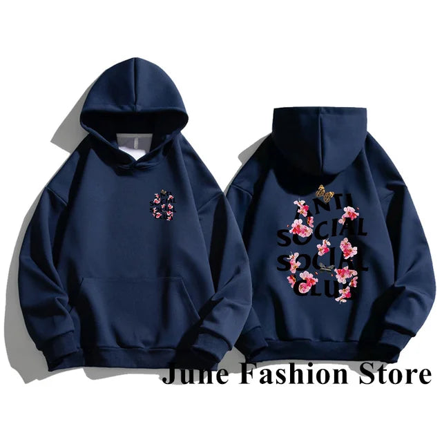 Women's and men's Floral Print Hoodies