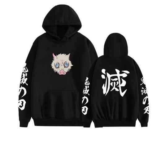 Demon Slayer Inosuke Hoodies