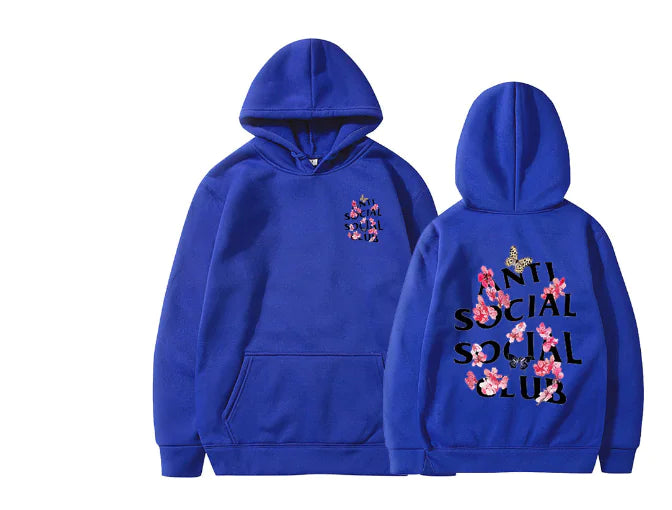 Women's and men's Floral Print Hoodies