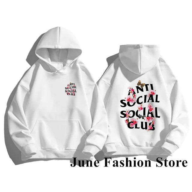 Women's and men's Floral Print Hoodies